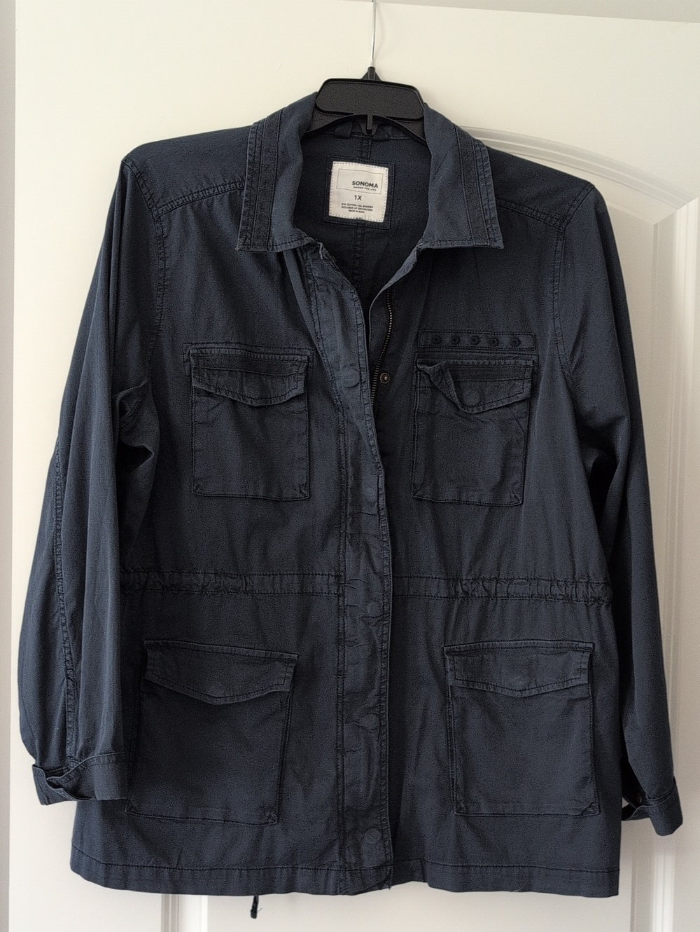 Sonoma Navy Utility Field Jacket